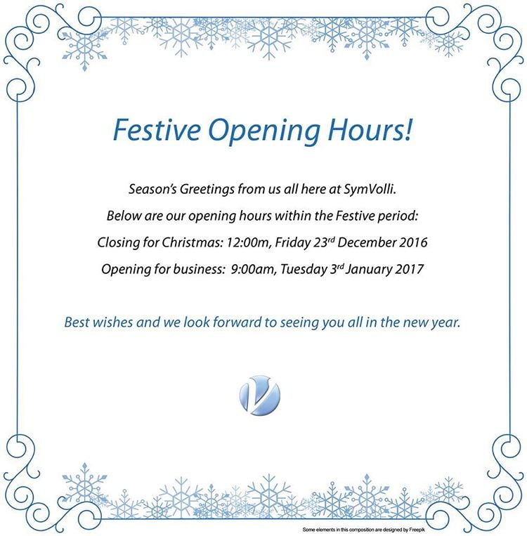 SymVolli Opening Hours